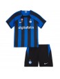 Inter Milan Heimtrikotsatz für Kinder 2022-23 Kurzarm (+ Kurze Hosen)